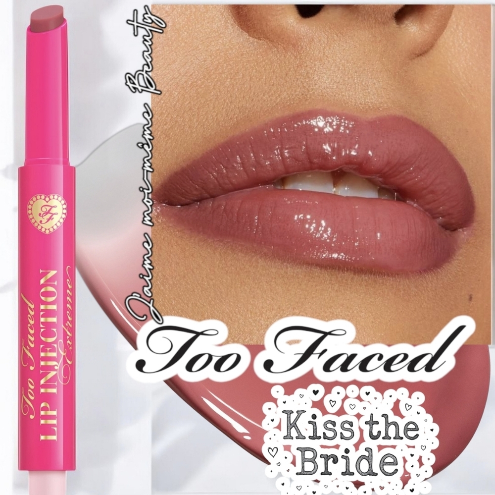 Too Faced Lip Injection Extreme CLICK PEN Plumping GLOSS - Kiss the Bride (Mauve